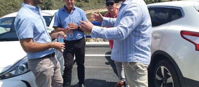 El Ayuntamiento de Sant Jordi inicia una recogida de firmas para denunciar la inacción del Gobierno en los accesos de la N232