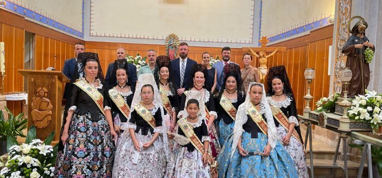 Todo Sant Jordi se vuelca con el día grande de sus Fiestas Mayores con la procesión y misa en honor a San Jaime
