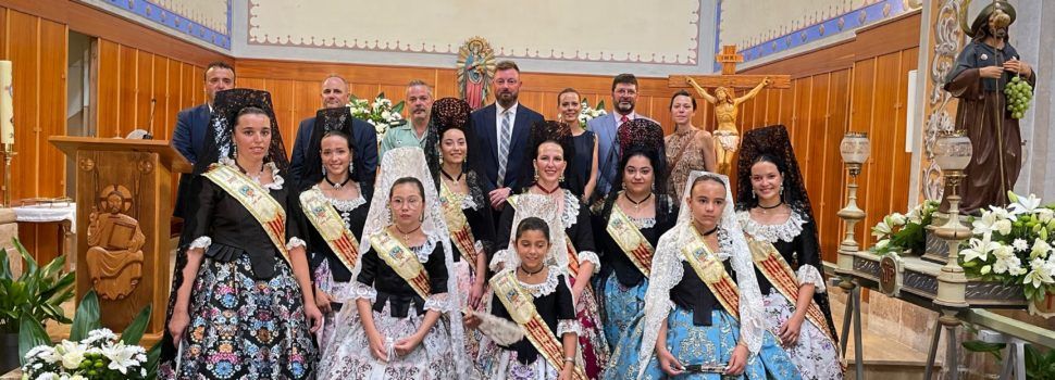 Todo Sant Jordi se vuelca con el día grande de sus Fiestas Mayores con la procesión y misa en honor a San Jaime  