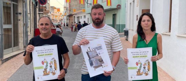 El Ayuntamiento de Sant Jordi acogerá a un centenar de expositores en la XX Mostra d’Oficis Tradicionals