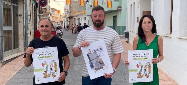 El Ayuntamiento de Sant Jordi acogerá a un centenar de expositores en la XX Mostra d’Oficis Tradicionals 