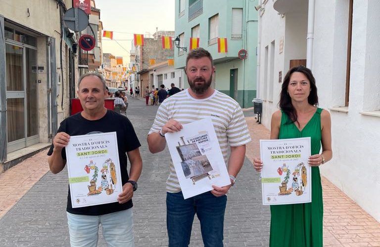 El Ayuntamiento de Sant Jordi acogerá a un centenar de expositores en la XX Mostra d’Oficis Tradicionals