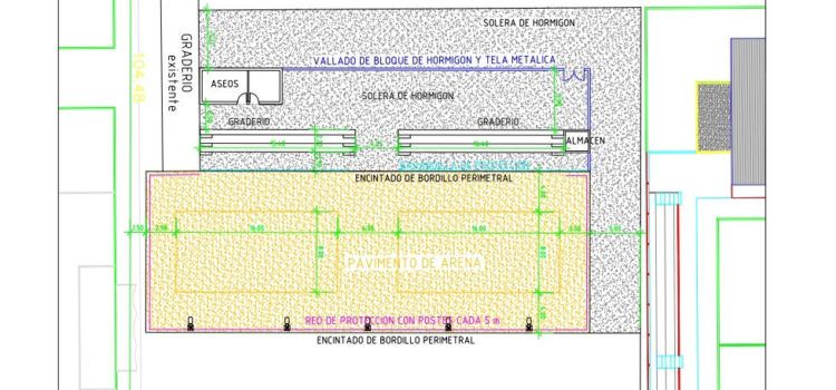 L’Ajuntament presenta un projecte per a construir dos pistes de vòlei platja a la Ciutat Esportiva