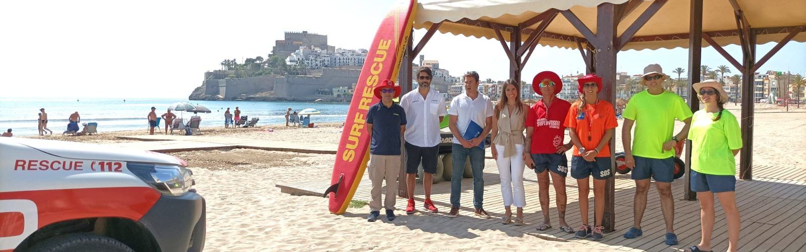 El servei de salvament i socorrisme en platges a Peníscola resol 308 assistències en terra i 2 rescats aquàtics el mes de juny