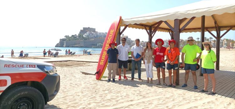 El servei de salvament i socorrisme en platges a Peníscola resol 308 assistències en terra i 2 rescats aquàtics el mes de juny