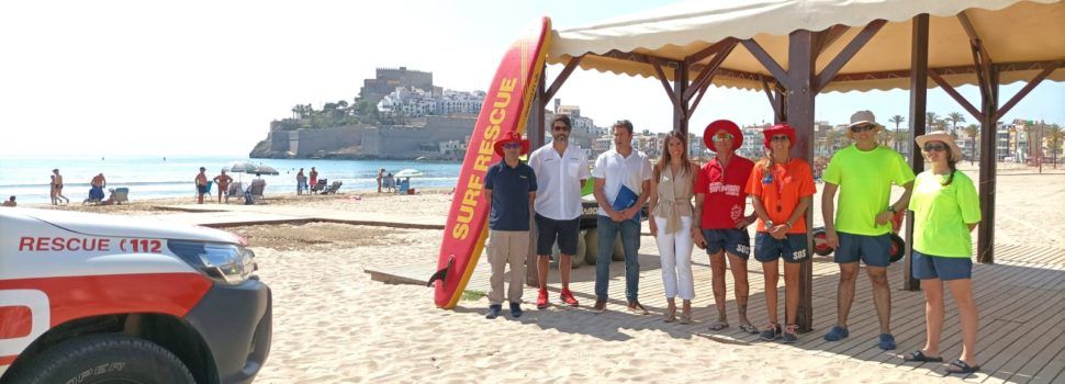 El servei de salvament i socorrisme en platges a Peníscola resol 308 assistències en terra i 2 rescats aquàtics el mes de juny