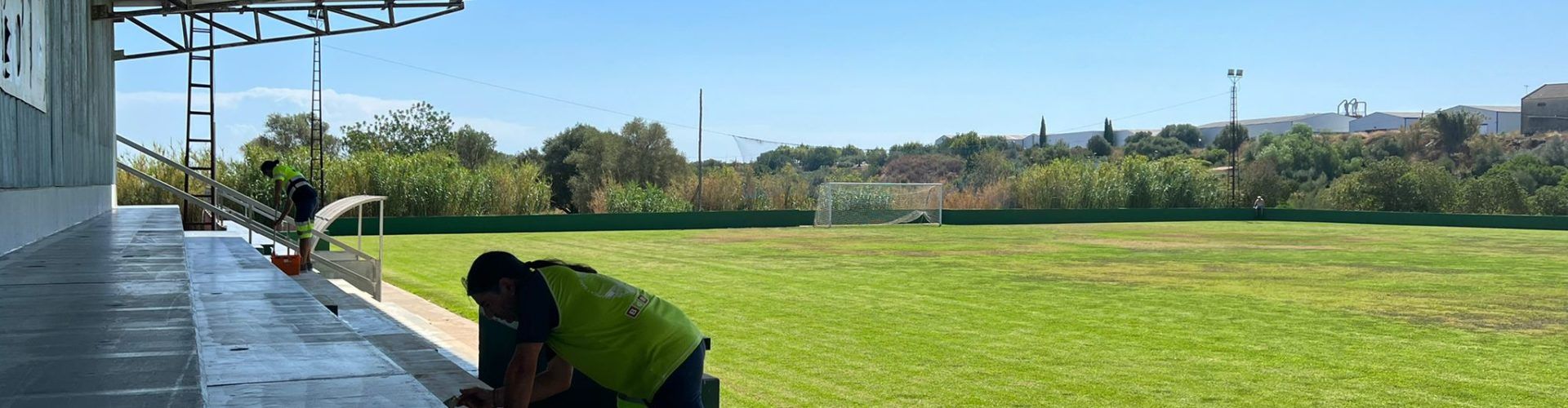 L’Ajuntament treballa en l’adequació del Camp Municipal Ferreres-Arayo