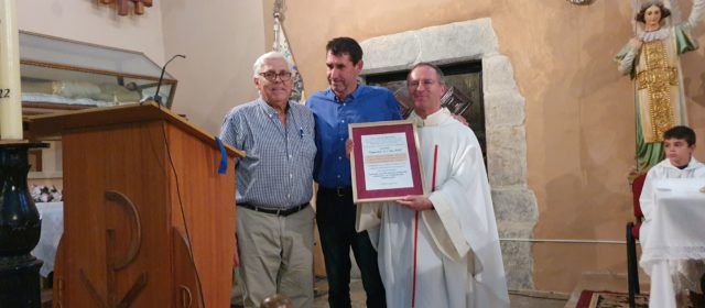 Vallibona distingeix els artífexs de la restauració de la sostrada medieval de l’església