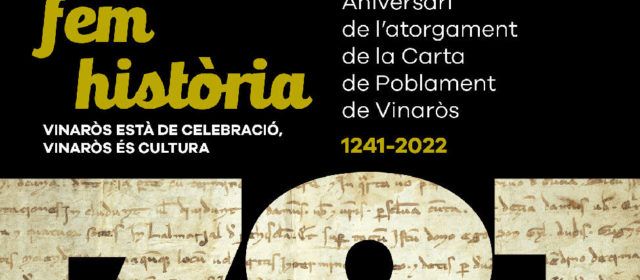 Cultura presenta la programació amb motiu del 781 aniversari de la Carta de Poblament