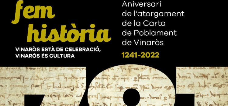 Cultura presenta la programació amb motiu del 781 aniversari de la Carta de Poblament