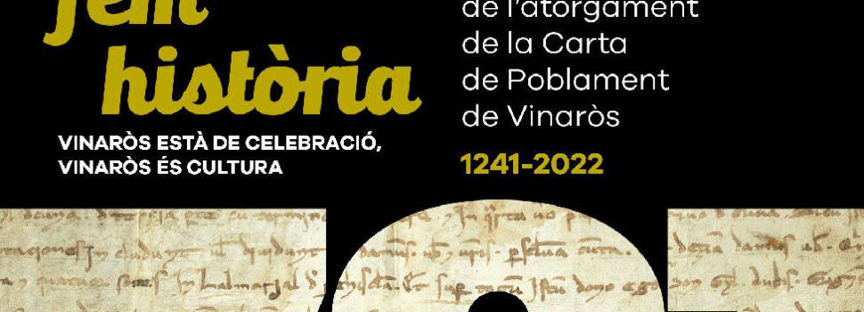 Cultura presenta la programació amb motiu del 781 aniversari de la Carta de Poblament