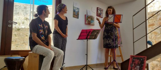 Exposició de pintura i poesia de Manuela Chamorro i Blanca Jovaní a la Casa de l’Aigua de Peníscola