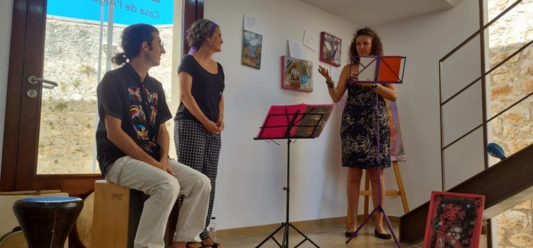 Exposició de pintura i poesia de Manuela Chamorro i Blanca Jovaní a la Casa de l’Aigua de Peníscola