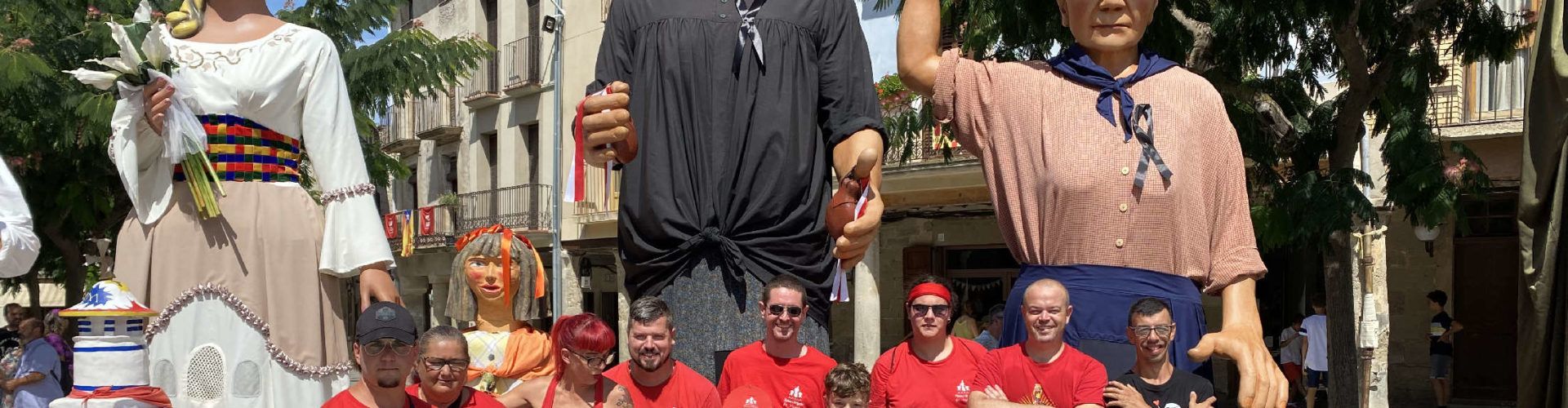 Els Nanos i Gegants de Vinaròs, a Santa Coloma de Queralt