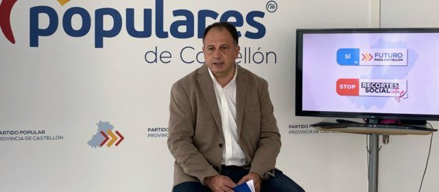 El PP diu que el PSOE condemna a Castelló a convertir-se en l’única província sense autovia per l’interior