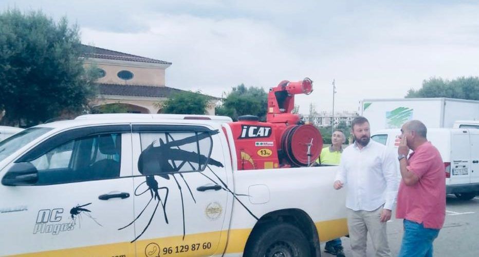 El Ayuntamiento de Sant Jordi ‘planta cara’ a la proliferación del mosquito tigre