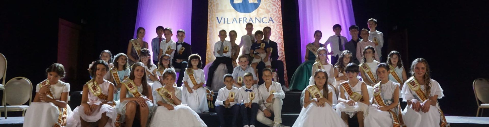 Vilafranca celebra la presentació dels representants infantils i de la joventut