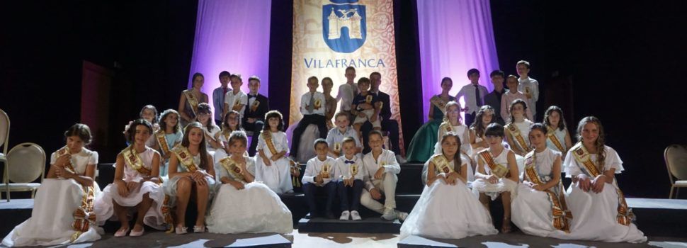 Vilafranca celebra la presentació dels representants infantils i de la joventut
