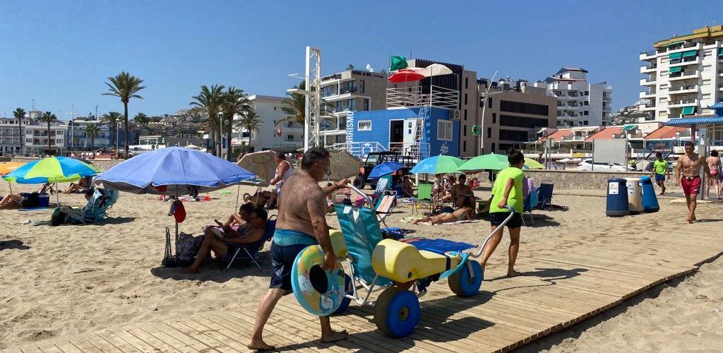 El servei de salvament i socorrisme en platges a Peníscola resol 475 assistències amb 7 rescats aquàtics el mes de juliol