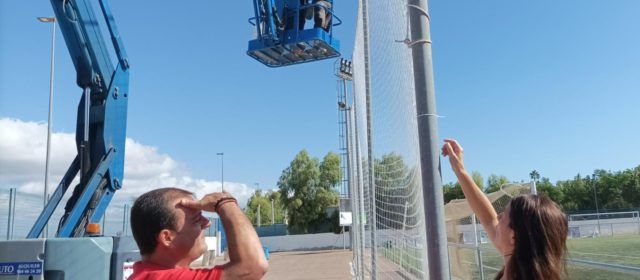 L’Ajuntament de Peníscola millora les instal·lacions esportives municipals i del pati del col·legi