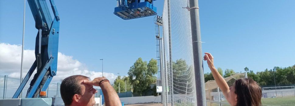 L’Ajuntament de Peníscola millora les instal·lacions esportives municipals i del pati del col·legi 
