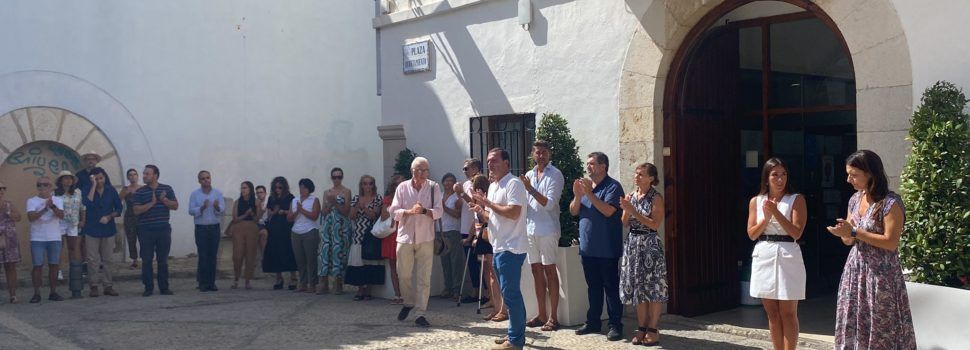 Minut de silenci en memòria de les víctimes de l’esfondrament