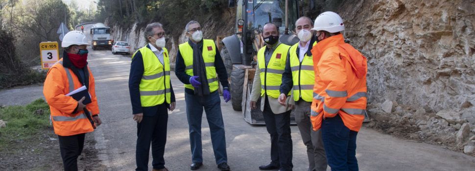 La Diputació de Castelló aprova quatre projectes de reparació de danys en carreteres produïts per Filomena amb una inversió de 5,2 milions d’euros