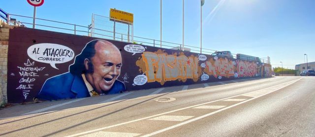 Chiquito de la Calzada, para siempre en Vinaròs, en un grafiti