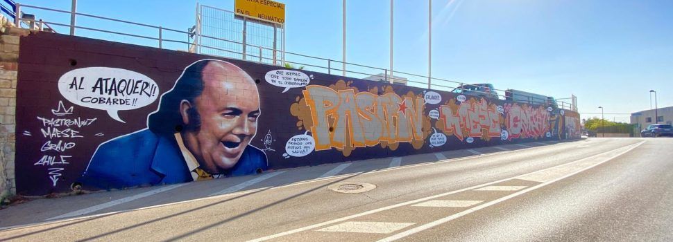 Chiquito de la Calzada, para siempre en Vinaròs, en un grafiti