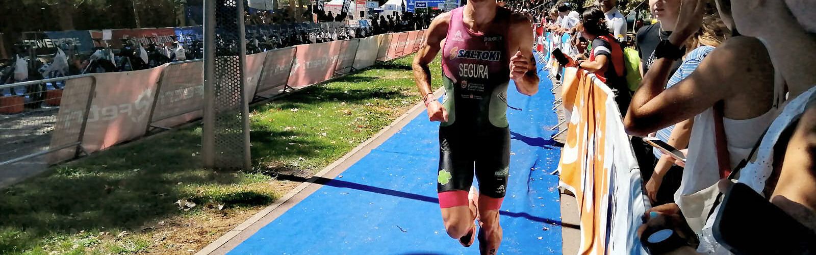 Guillem Segura, 33è absolut en el campionat d’Espanya Èlit de Triatló Olímpic