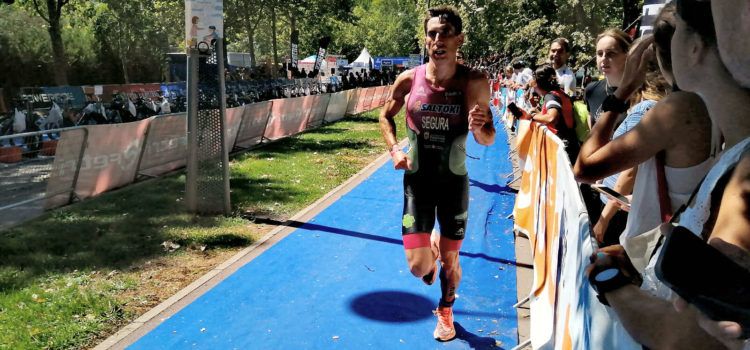 Guillem Segura, 33è absolut en el campionat d’Espanya Èlit de Triatló Olímpic