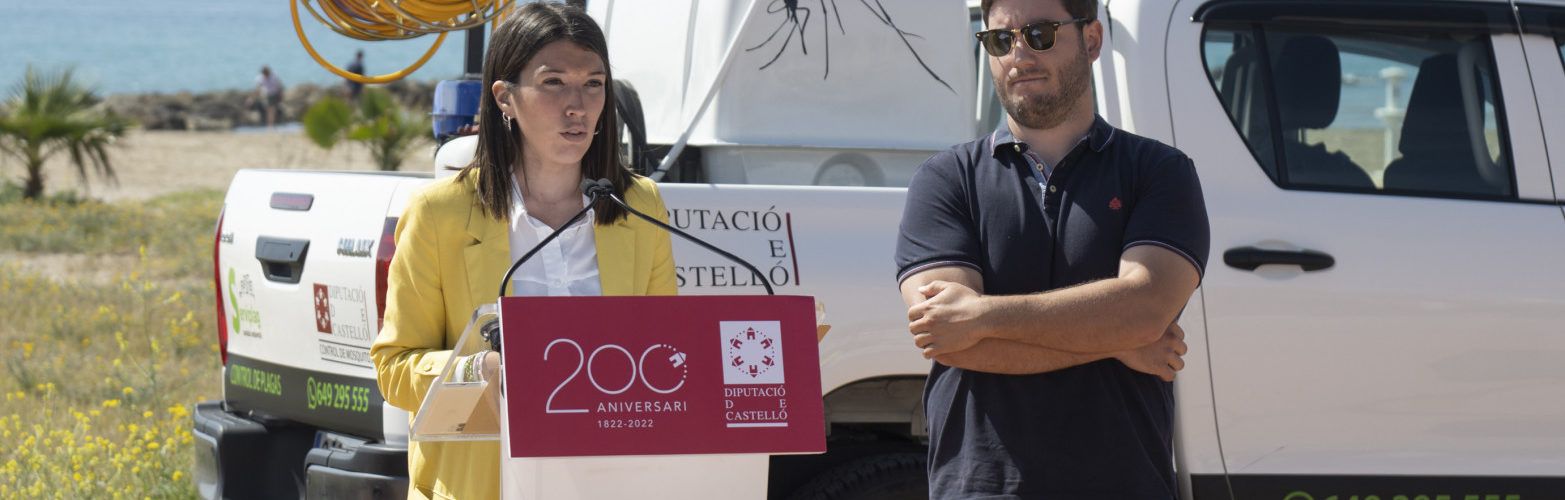 La Diputación de Castellón centra esta semana la batalla contra los mosquitos en una treintena de municipios de la costa y el prelitoral de la provincia