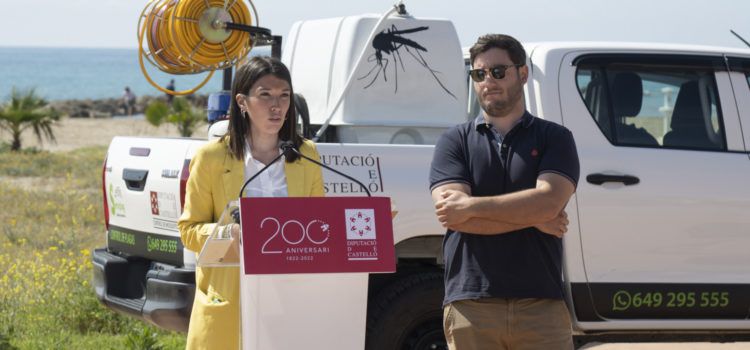 La Diputación de Castellón centra esta semana la batalla contra los mosquitos en una treintena de municipios de la costa y el prelitoral de la provincia