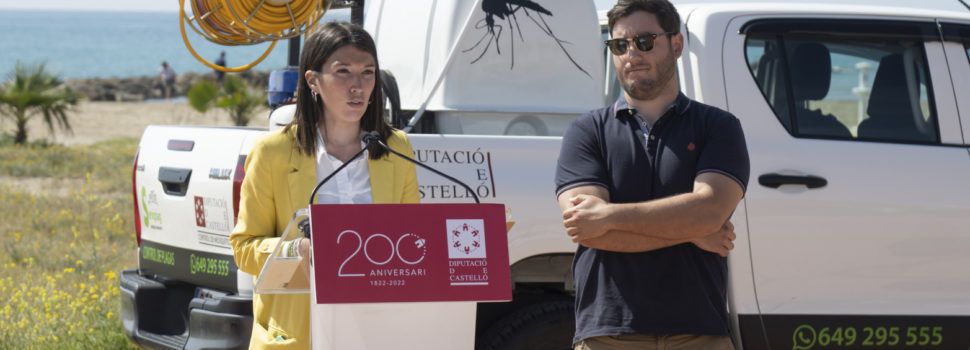 La Diputación de Castellón centra esta semana la batalla contra los mosquitos en una treintena de municipios de la costa y el prelitoral de la provincia