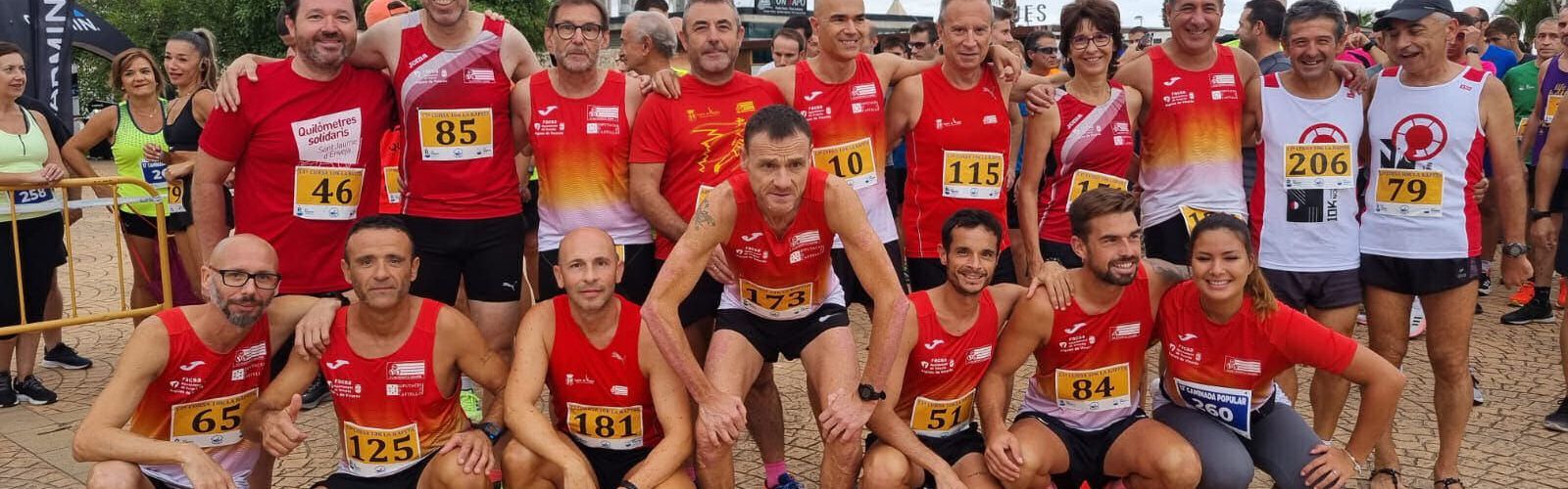 El Club Esportiu Vinaròs, en el 10k La Rápita amb Maribel Arenós, primera absoluta