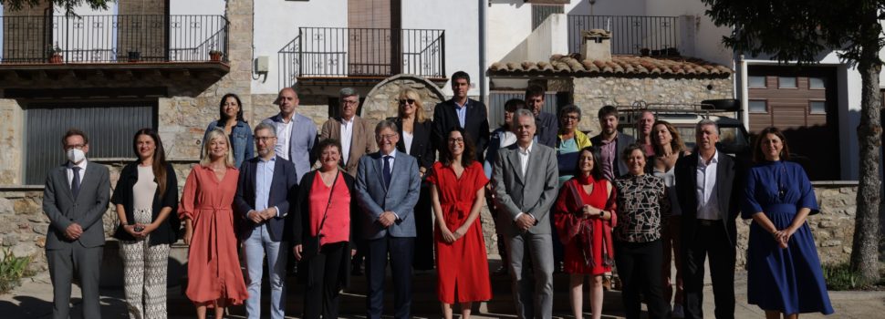 El president de la Generalitat, Ximo Puig, ha presidit el Ple del Consell a Castell de Cabres