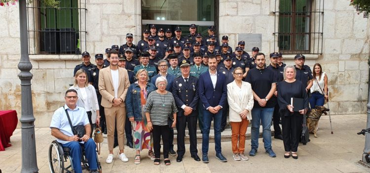 Vídeo i fotos: Celebració de Sant Miquel per la policia local de Vinaròs