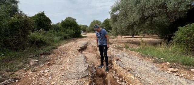 El camí del Mas de Mulet d’Ulldecona es torna a trencar i Activem demana solucions eficaces