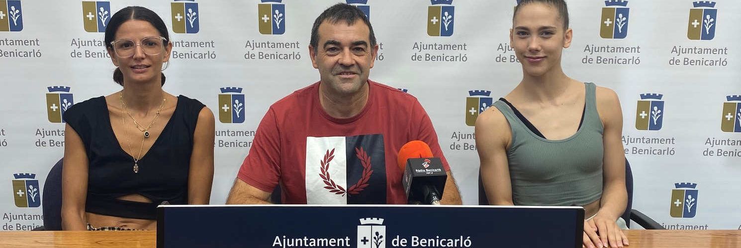 Benicarló dona suport a la gimnasta Polina Berezina en el seu recorregut cap al Mundial