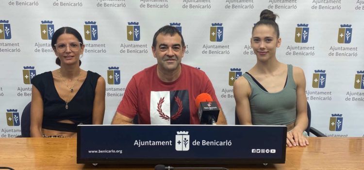 Benicarló dona suport a la gimnasta Polina Berezina en el seu recorregut cap al Mundial