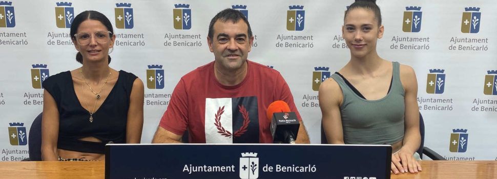 Benicarló dona suport a la gimnasta Polina Berezina en el seu recorregut cap al Mundial