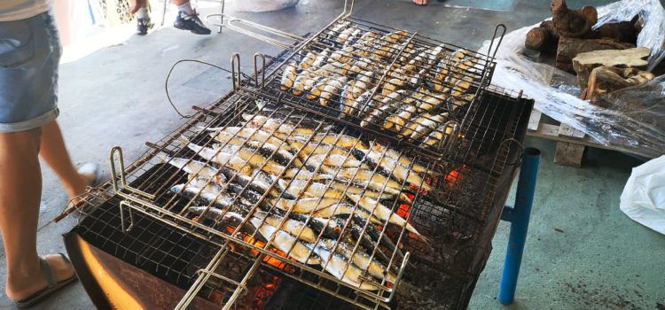 Sardinada popular en les festes peniscolanes