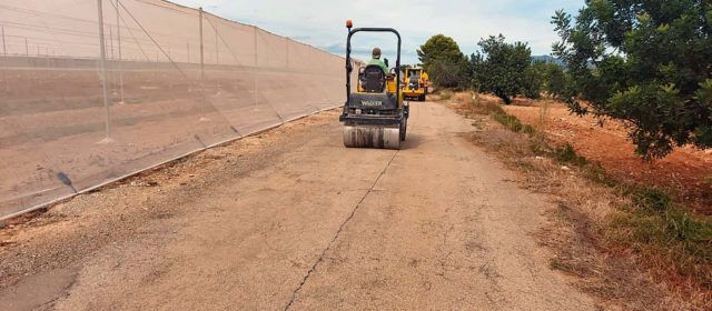 L’Ajuntament de Vinaròs adequa els camins rurals del terme municipal