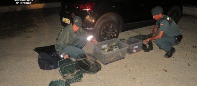 Un dispositivo del SEPRONA en el Parque Natural del Delta del Ebro permite detectar numerosas infracciones sobre pesca