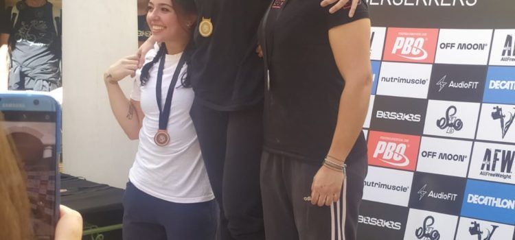 Alicia Sorlí es proclama subcampiona d’Espanya Júnior-Subjúnior de Powerlifting