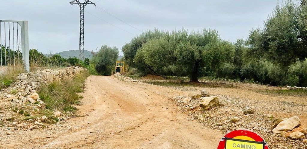 La Conselleria d’Agricultura inicia l’adequació de 4,3Km de camins rurals de Càlig