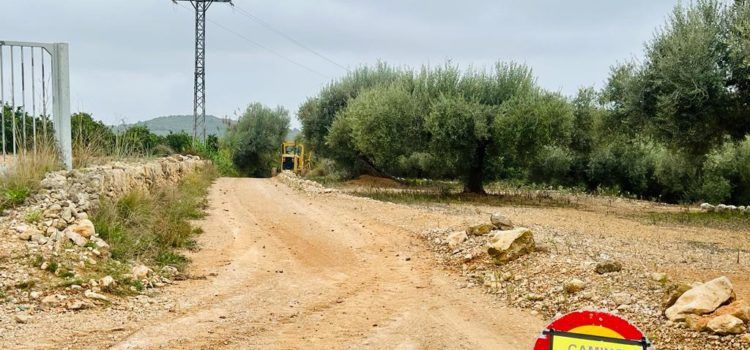 La Conselleria d’Agricultura inicia l’adequació de 4,3Km de camins rurals de Càlig
