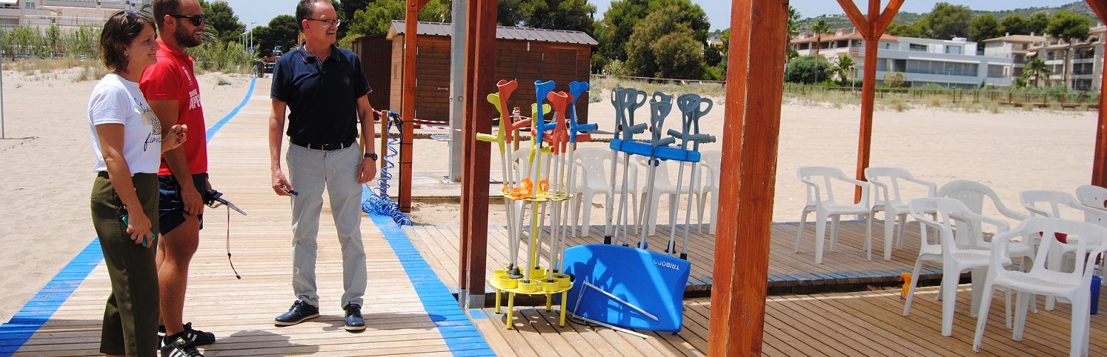 El Servei de Salvament i Socorrisme de les platges d’Alcossebre va realitzar 854 assistències, 45 rescats i 1185 serveis d’accessibilitat