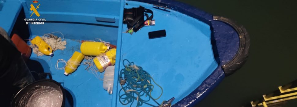 El SEPRONA interviene un kilómetro de palangre a lo largo de la costa de Alcanar