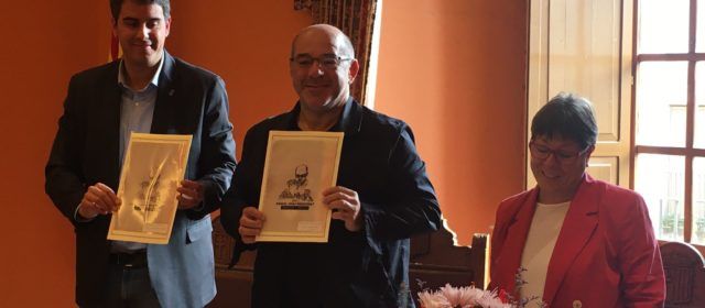 Morella i Besalú homenatgen al professor Manuel Grau Monserrat